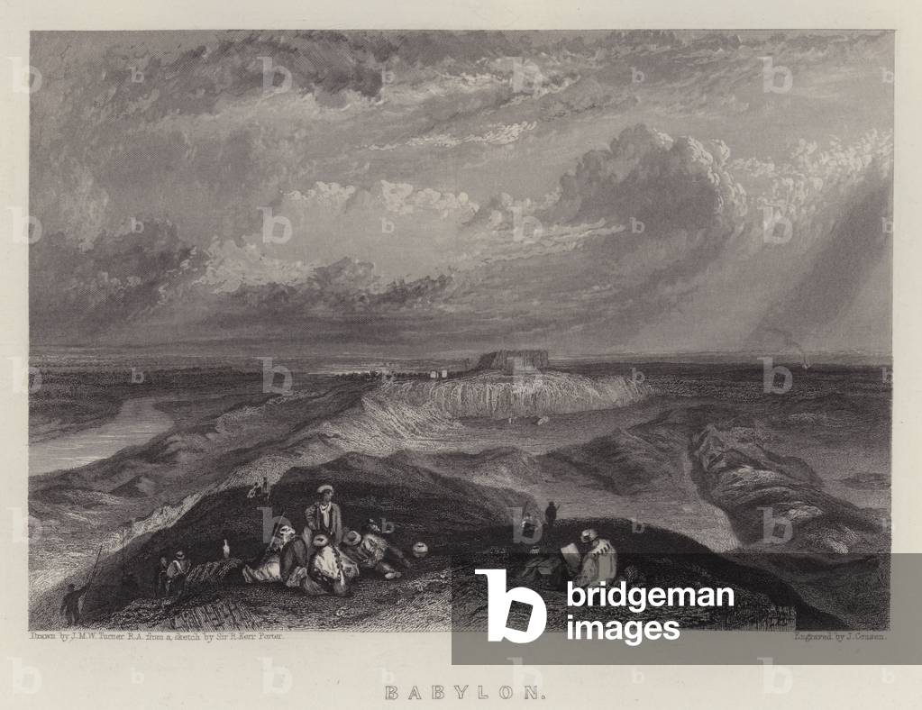 Babylon (colour litho)