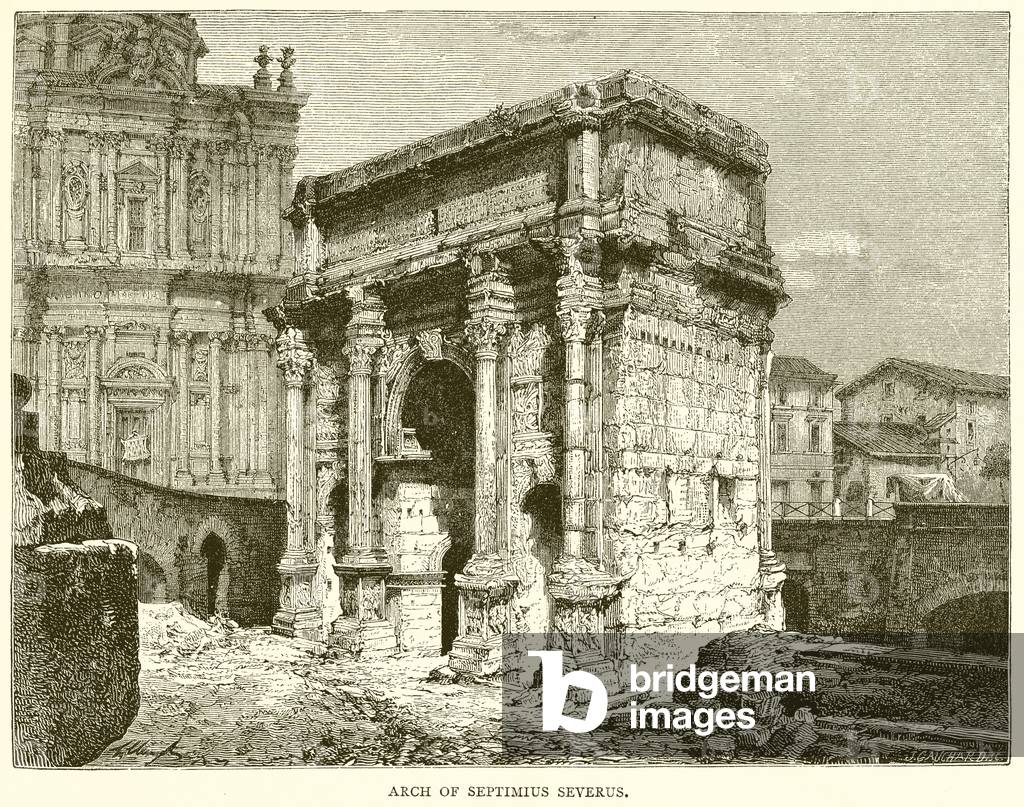 Arch of Septimius Severus (engraving)