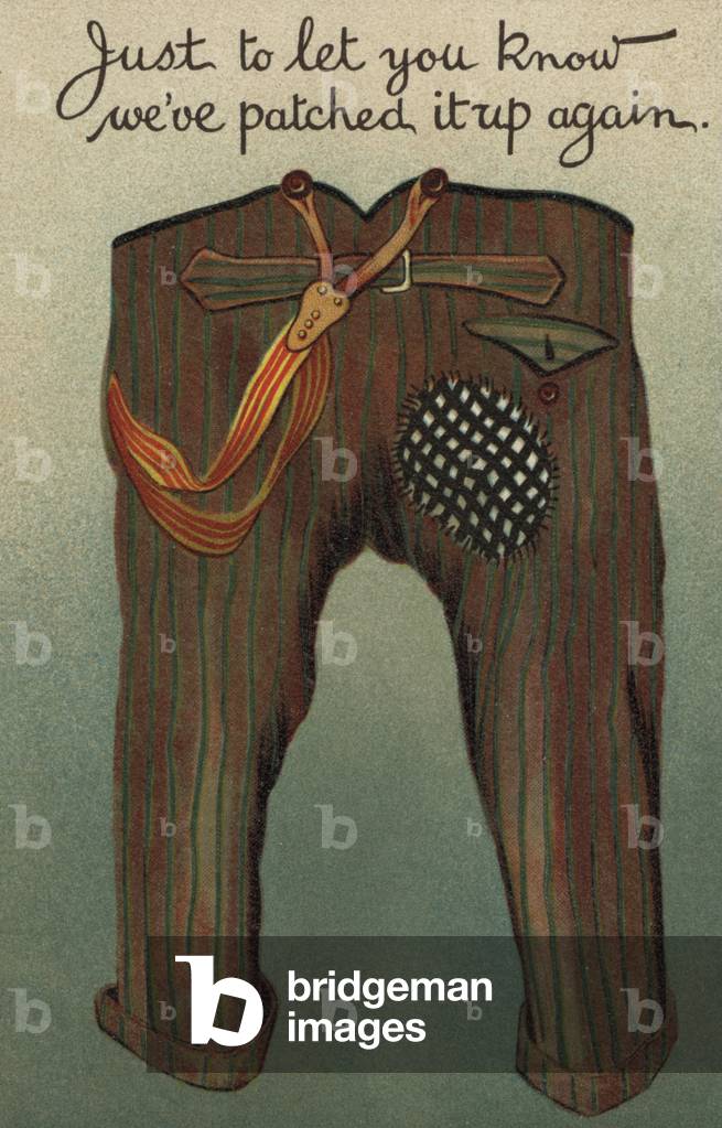 Trouser patches (colour litho)