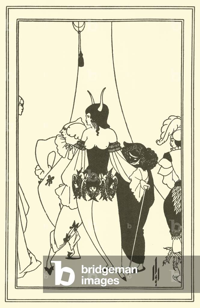 The Masque of the Red Death 1895 (lithograph)