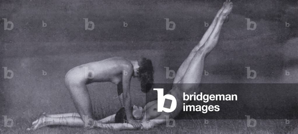 The Body Beautiful, Physical Culture for Women (b/w photo)