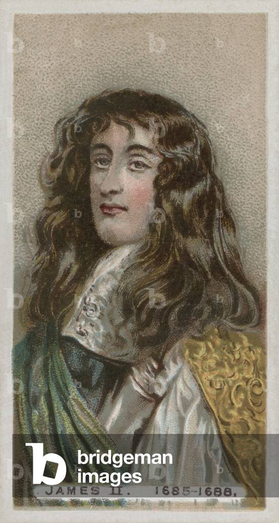 King James II (chromolitho)
