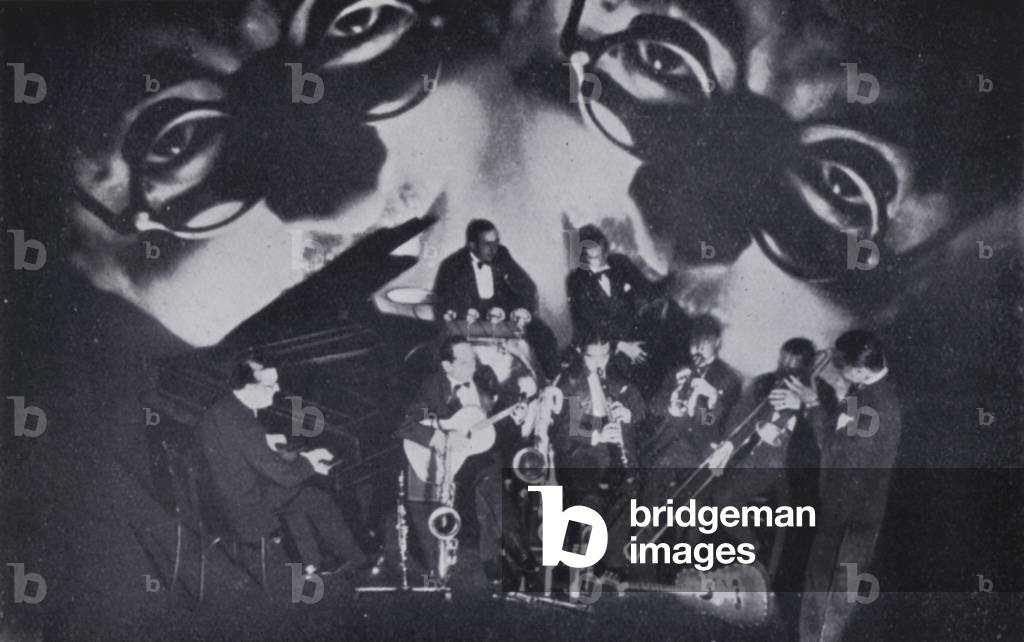 Robert De Kers and his Cabaret Kings (b/w photo)