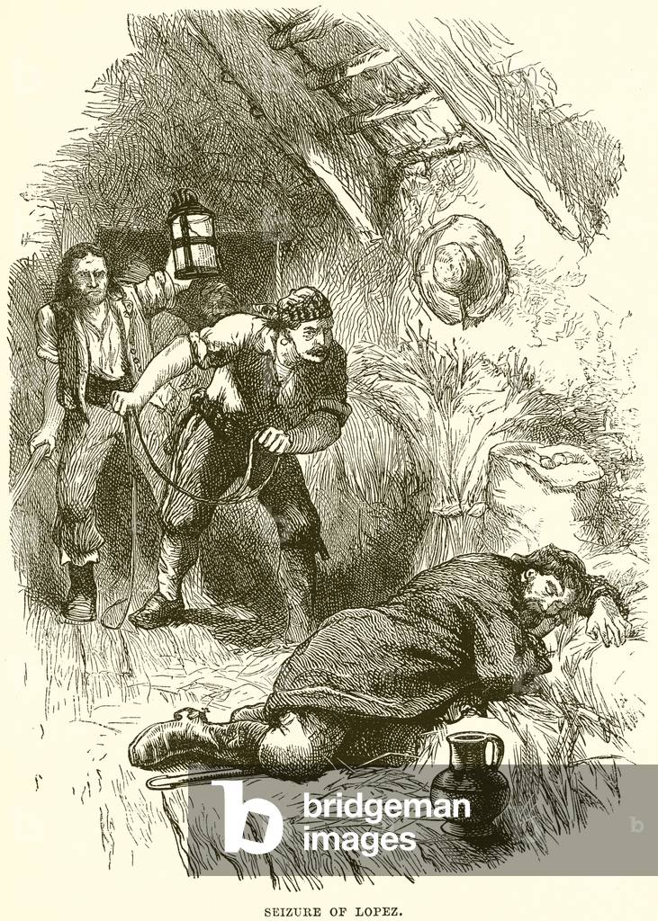 Seizure of Lopez (engraving)