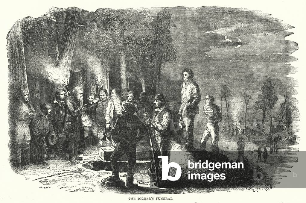 The Digger's Funeral (engraving)