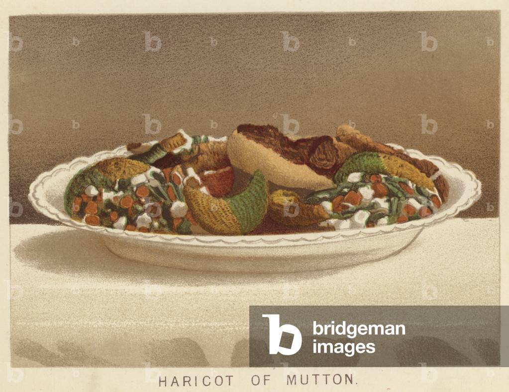 Haricot of Mutton (colour litho)