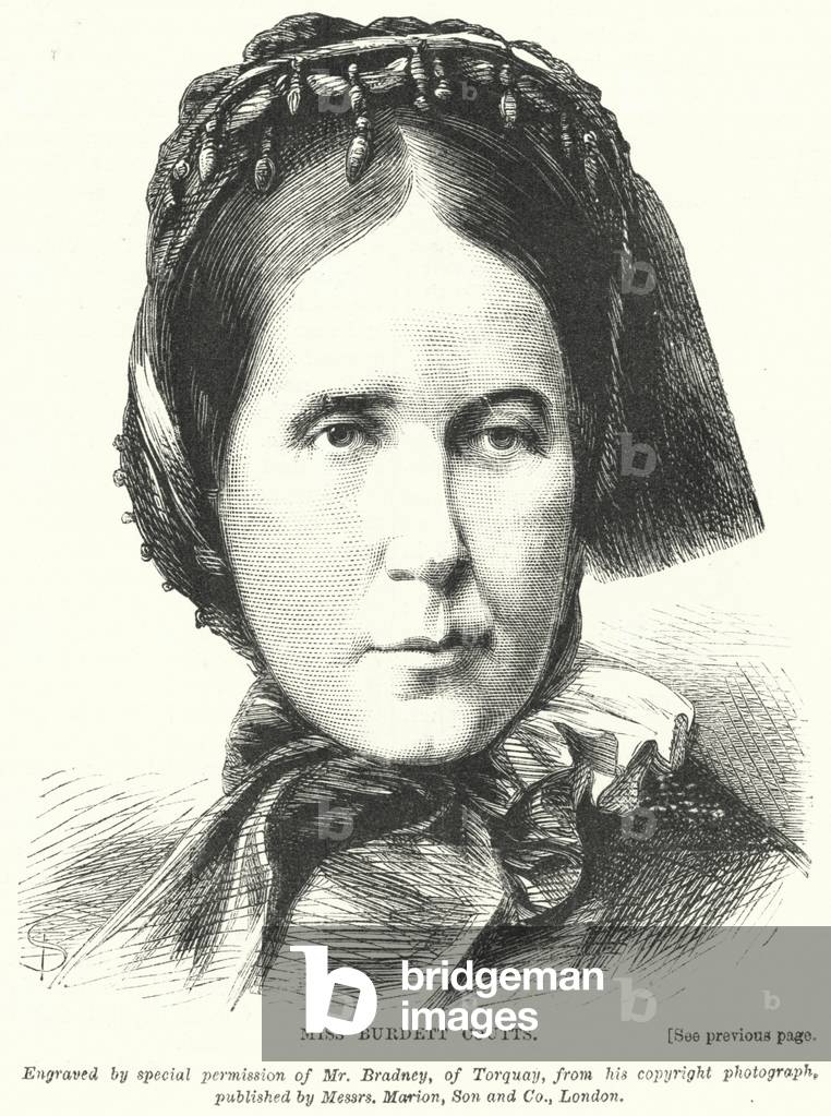 Miss Burdett Coutts (engraving)