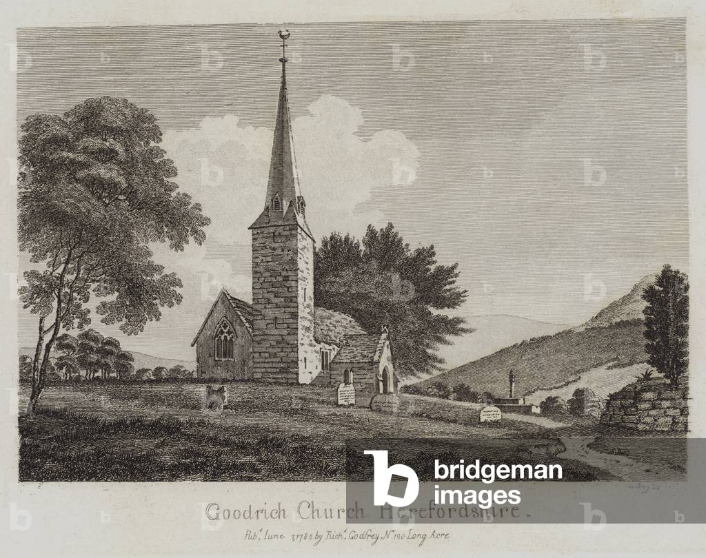 Goodrich Church, Herefordshire (engraving)