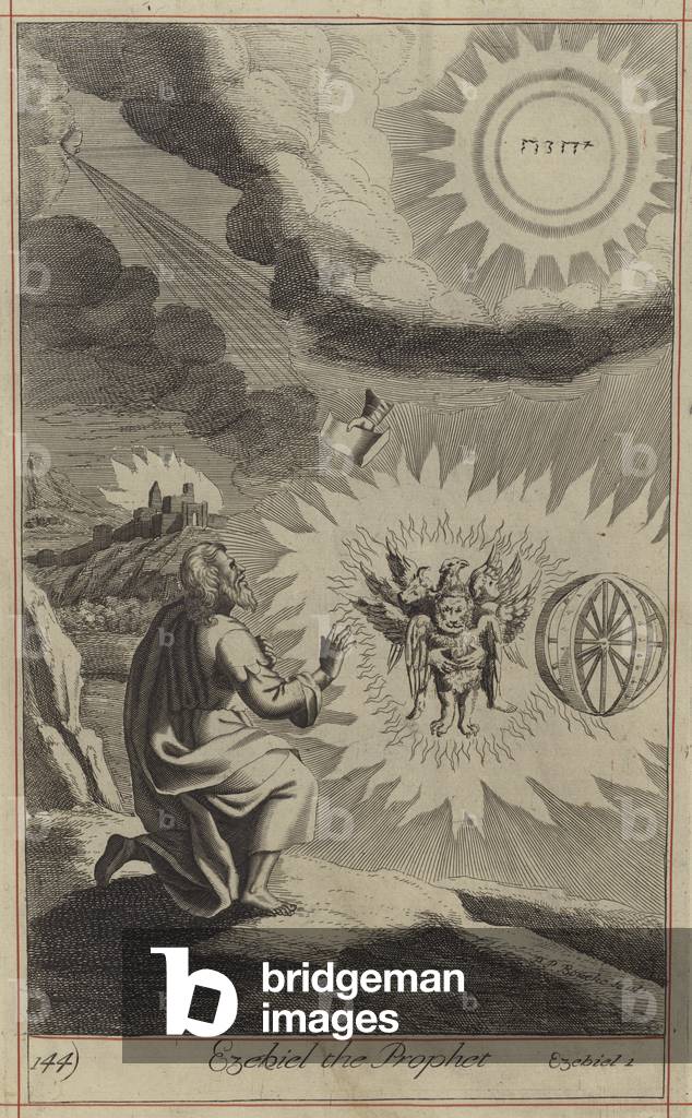 Ezebiel the Prophet (engraving)