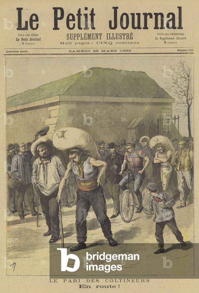 Challenge of the load carriers (colour litho)