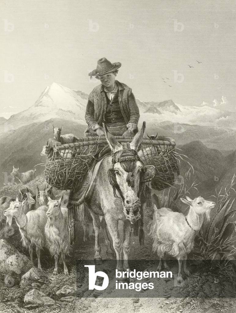 The Goatherd of Granada (engraving)