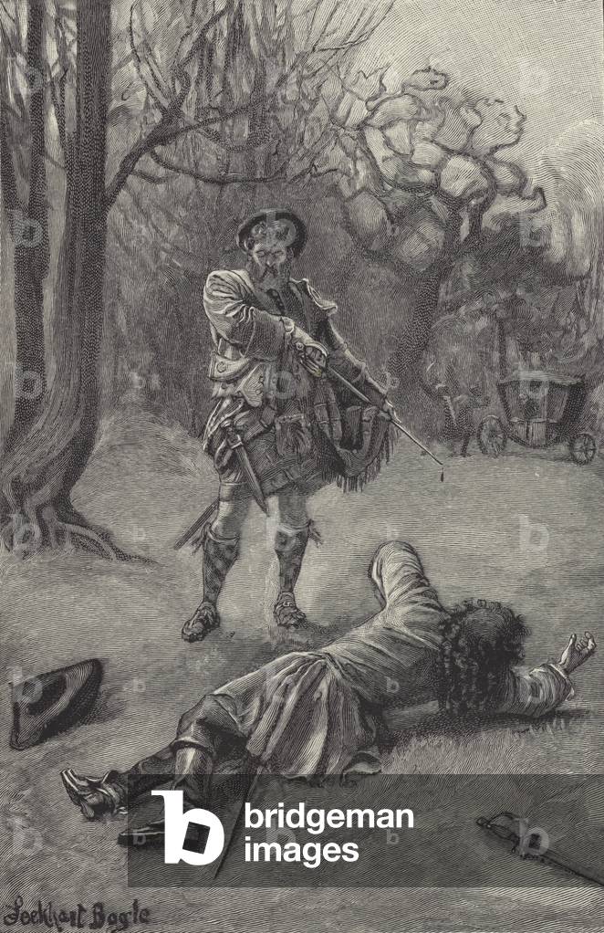 Death of Rashleigh (engraving)