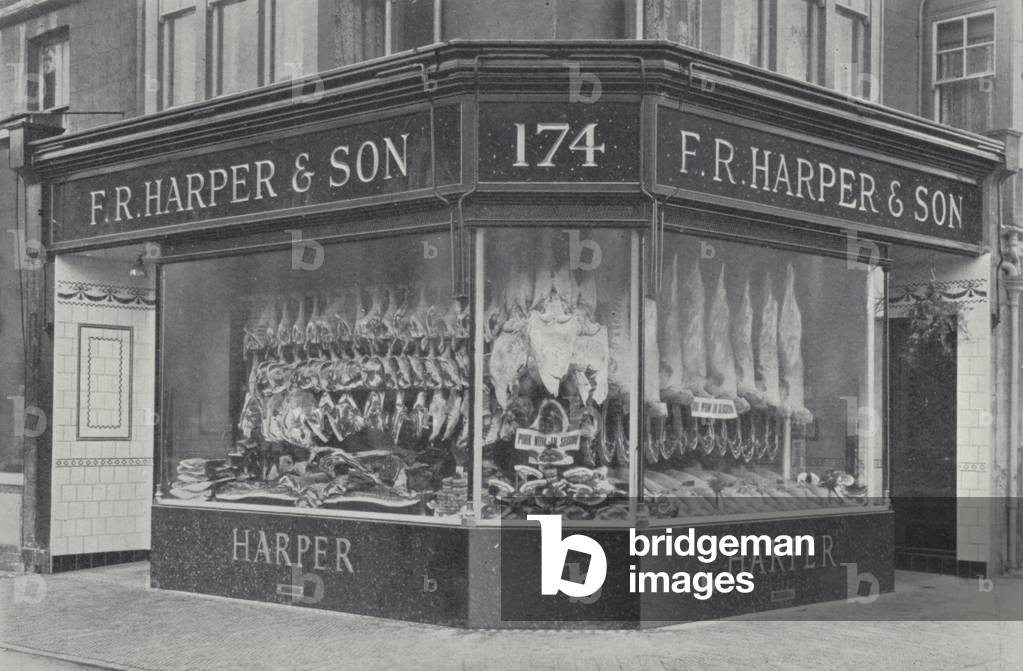 Reconstructed Corner Premises (b/w photo)