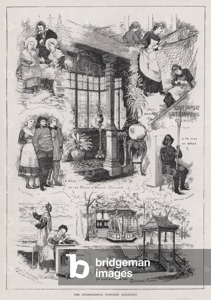 The International Fisheries Exhibition (engraving)