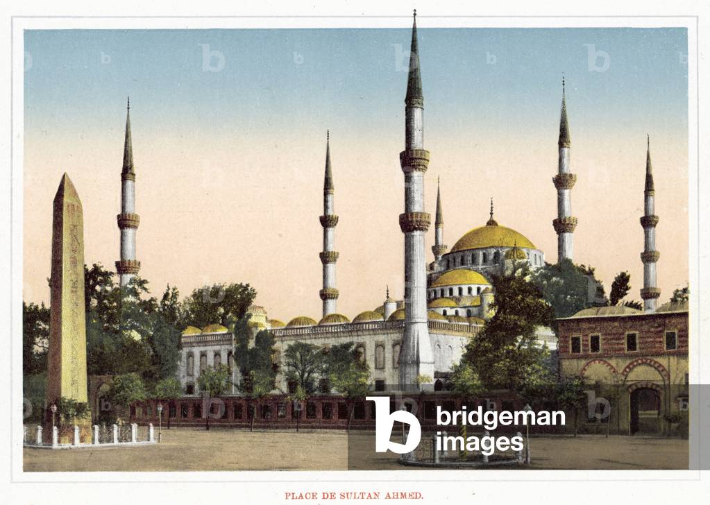 Place De Sultan Ahmed (colour photo)