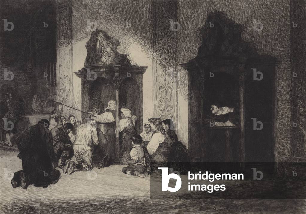 The Kind Confessor (litho)