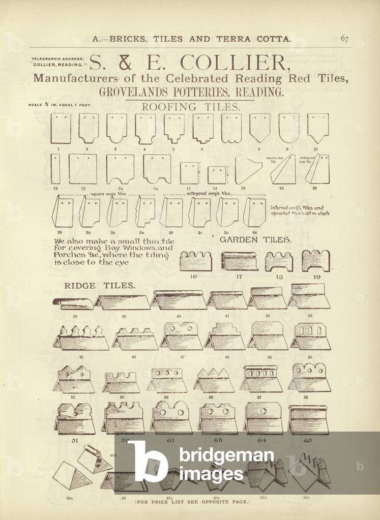 Page from The Architect's, Surveyor's and Engineer's Compendium 1892 (engraving)