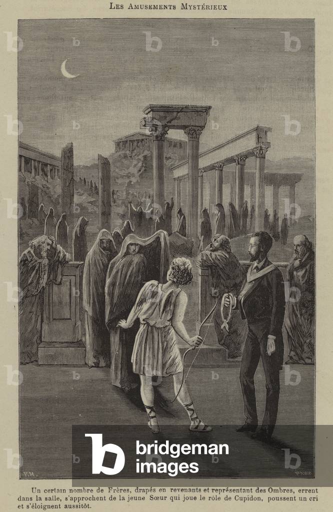 Mysterious amusements (engraving)