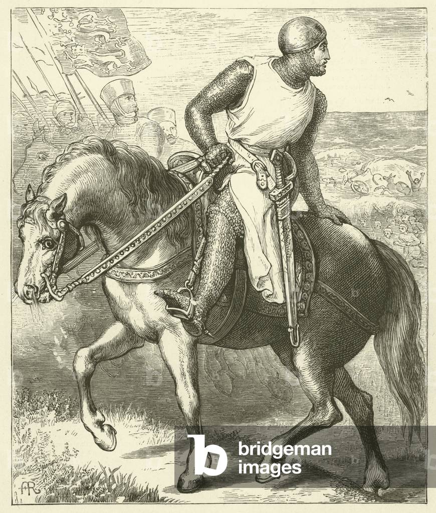 King John crossing The Wash (engraving)