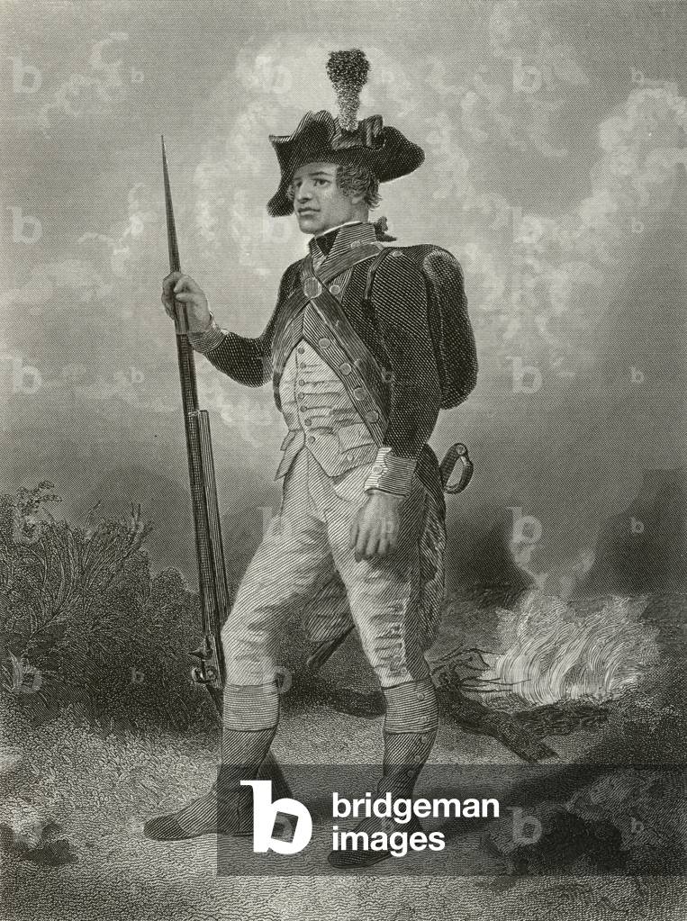 Continental Soldier, North (engraving)