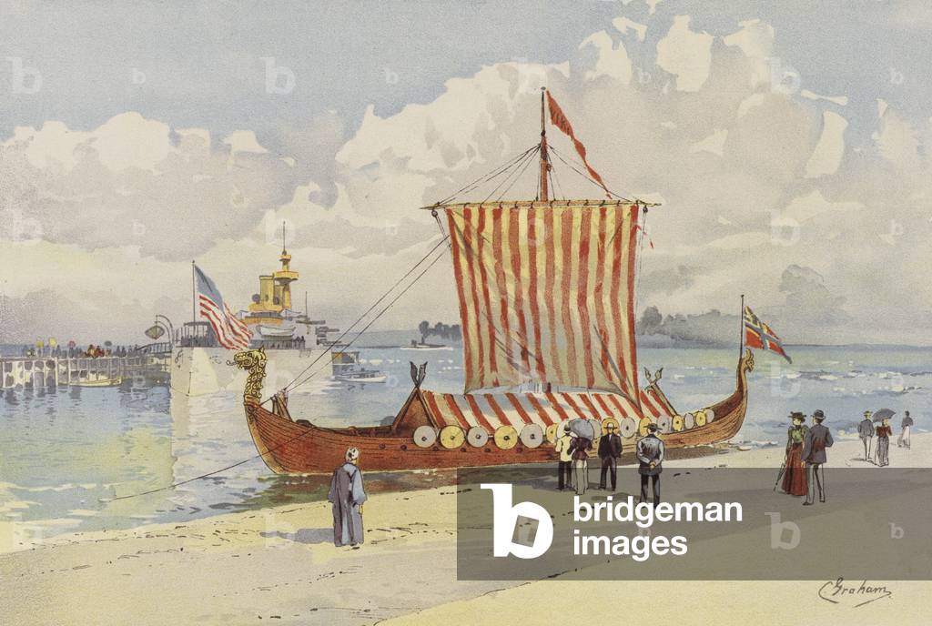 The Viking (chromolitho)