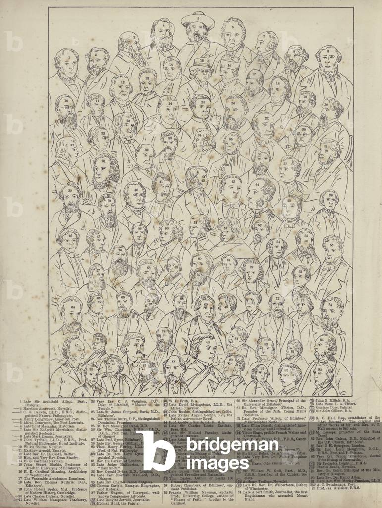 Literary and Clerical Celebrities