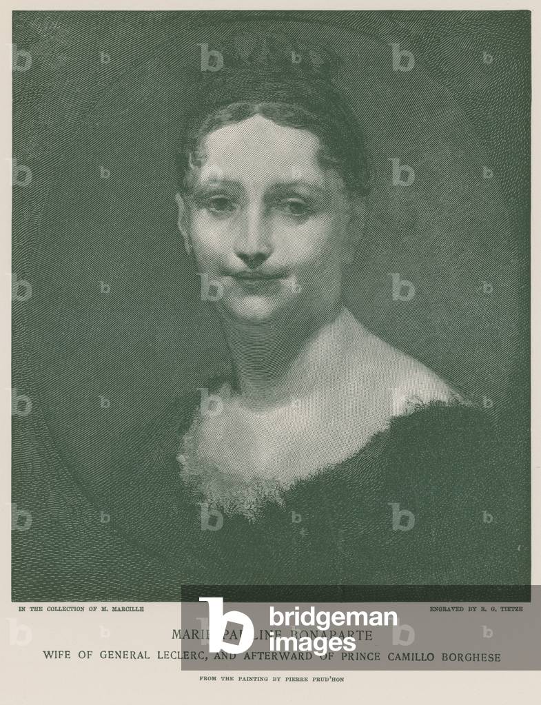 Marie-Pauline Bonaparte (engraving)