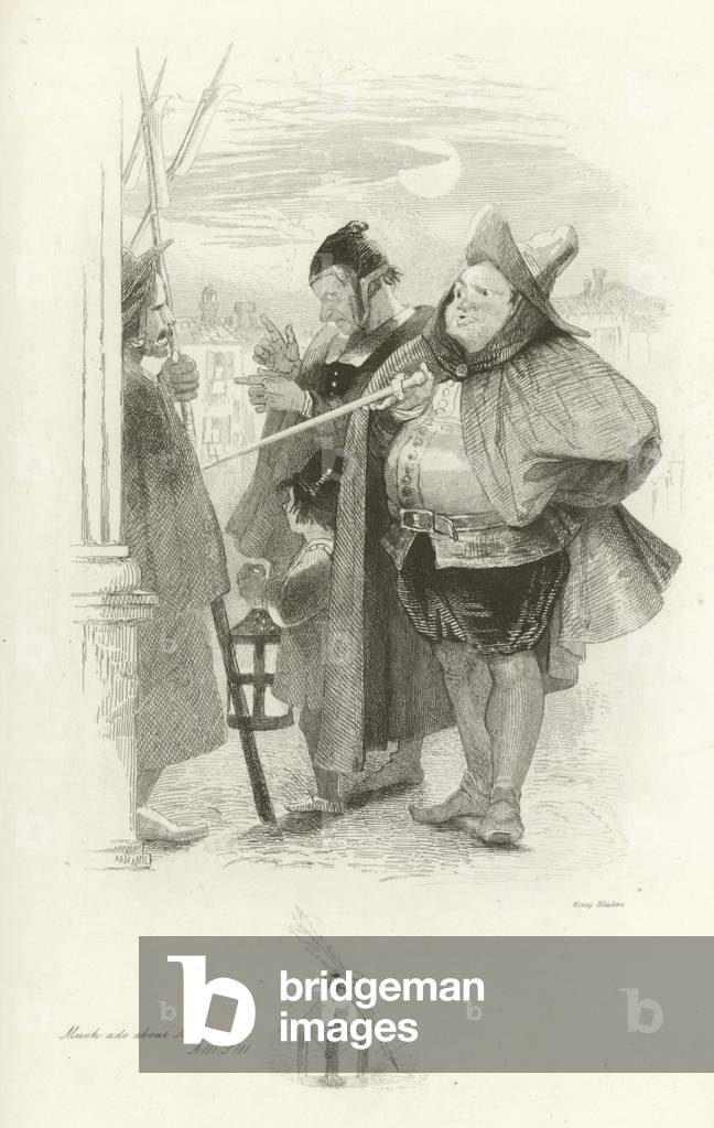 Much Ado about Nothing (etching)