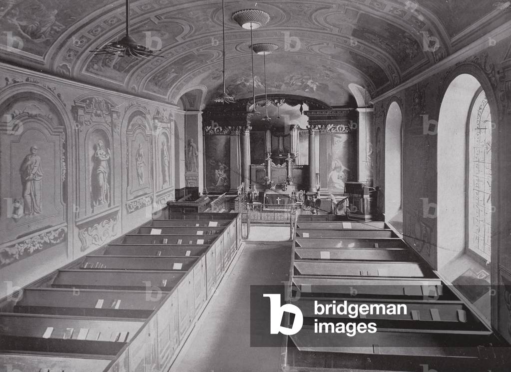 Little Stanmore Church (b/w photo)