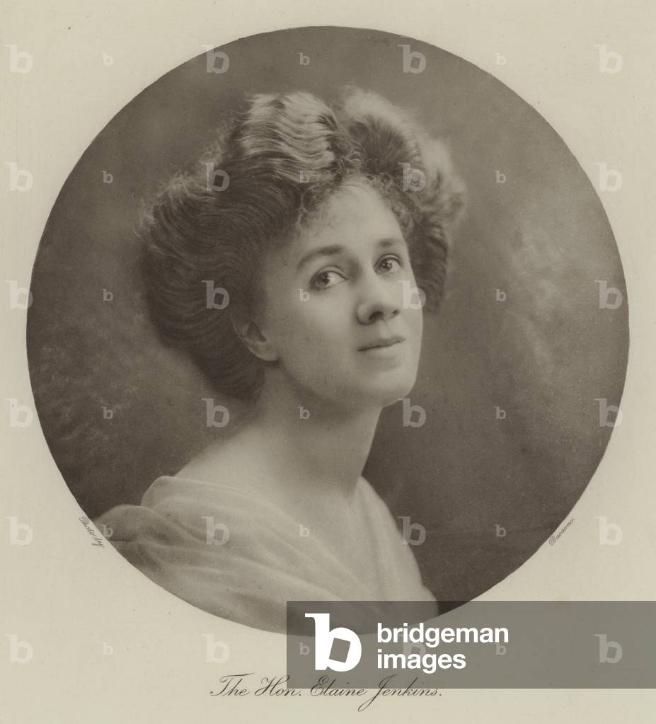 The Honourable Elaine Jenkins (b/w photo)