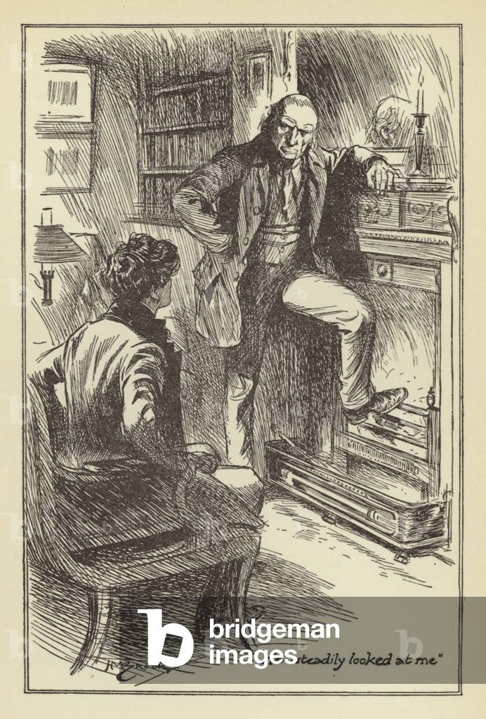 Illustration for Great Expectations (engraving)