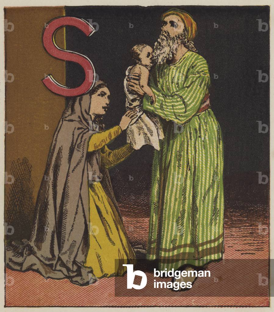 Simeon (colour litho)