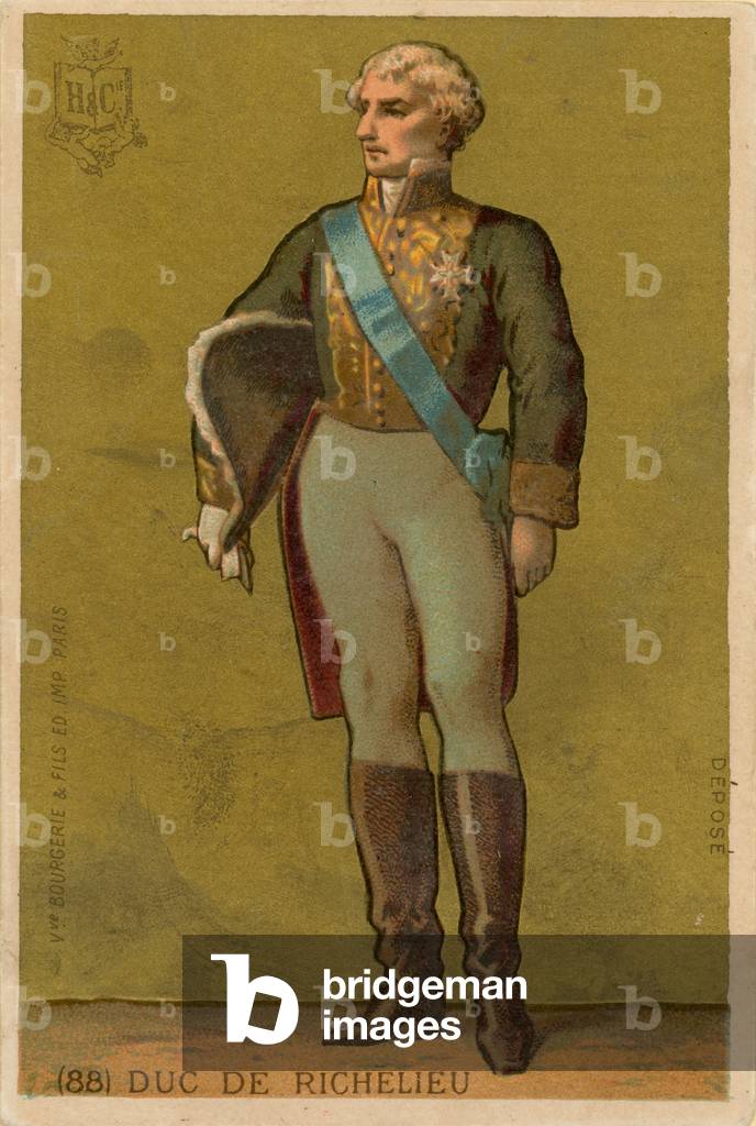 Duc de Richelieu (chromolitho)