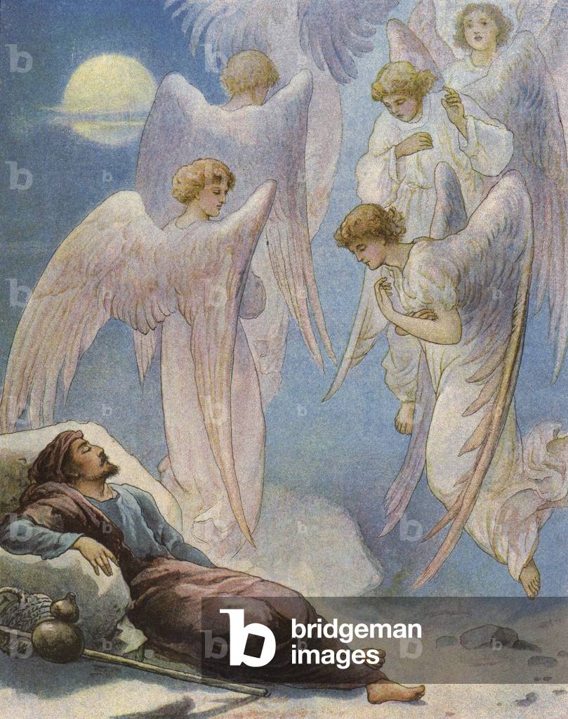 Jacob's Dream (colour litho)