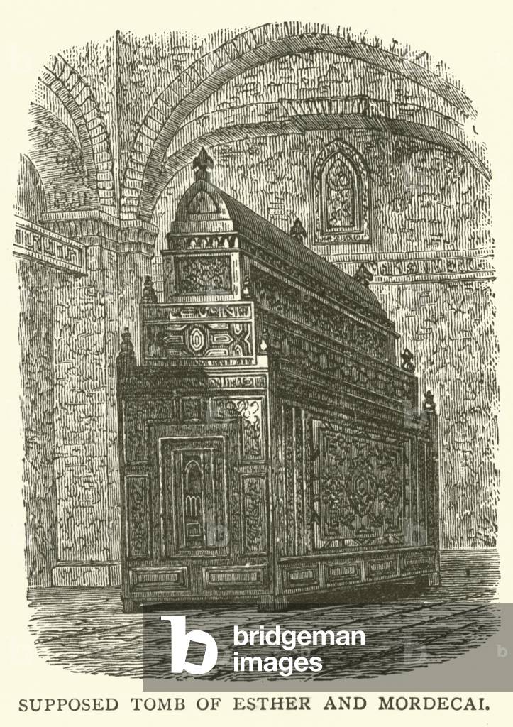 Supposed Tomb of Esther and Mordecai (engraving)