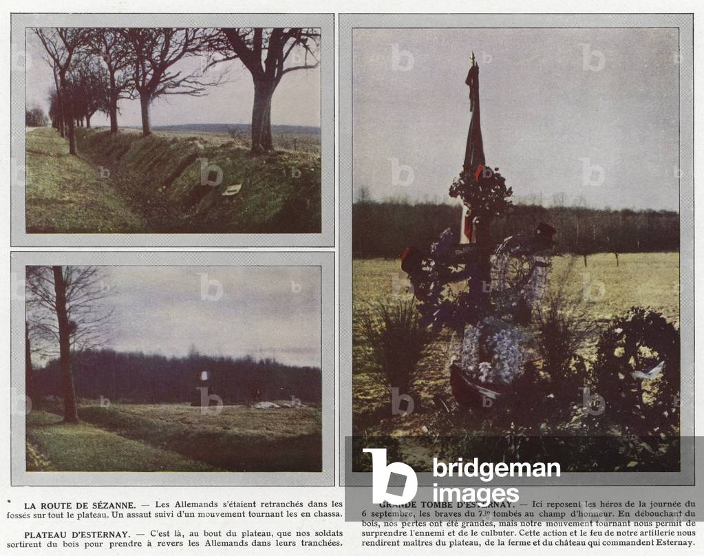 La Route de Sezanne, Grande Tombe D'Esternay, Plateau D'Esternay (photo)