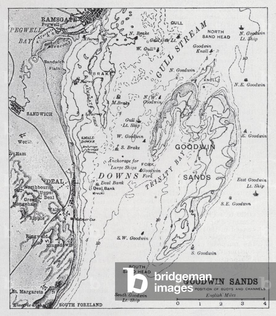 Goodwin Sands (litho)