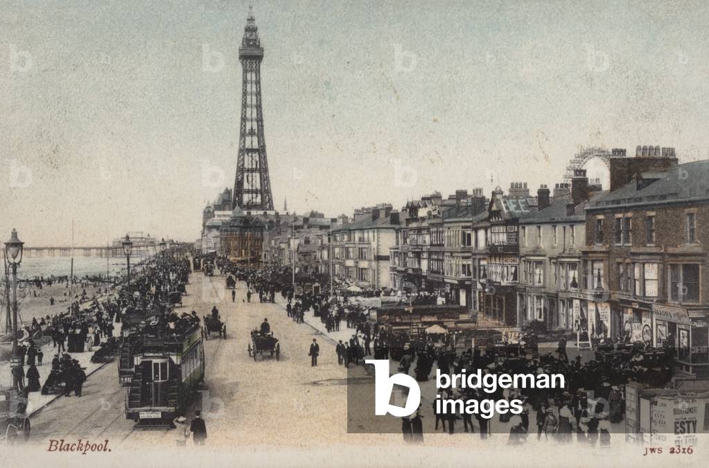 Blackpool (coloured photo)