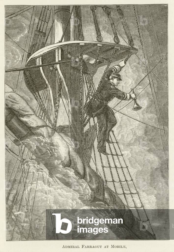 Admiral Farragut at Mobile (engraving)