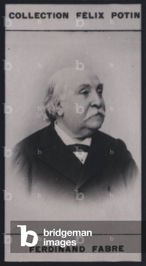 Ferdinand Fabre (1830-1898) (b/w photo)