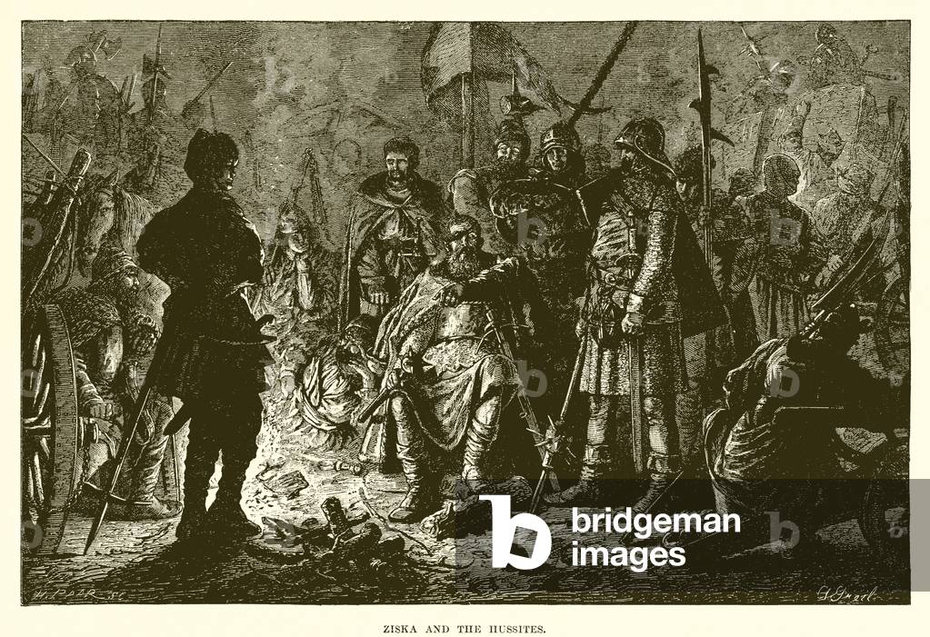 Ziska and the Hussites (engraving)