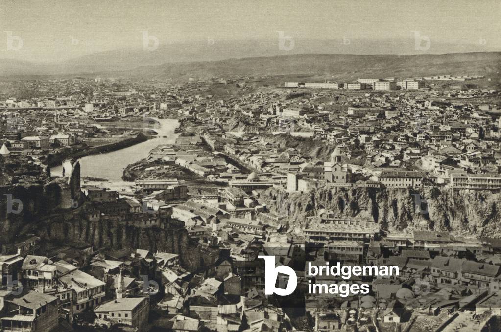 Russia, Tiflis (b/w photo)