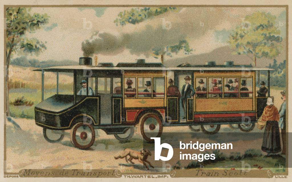 Scott Train (chromolitho)