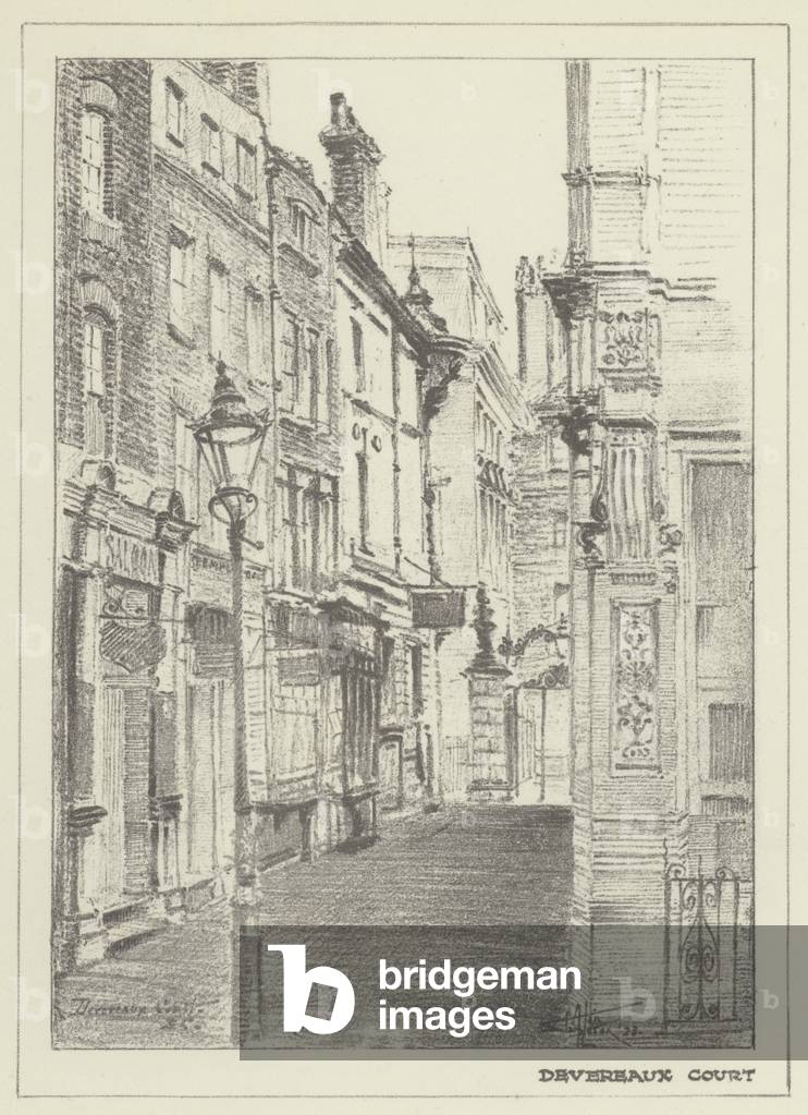 Devereaux Court (litho)