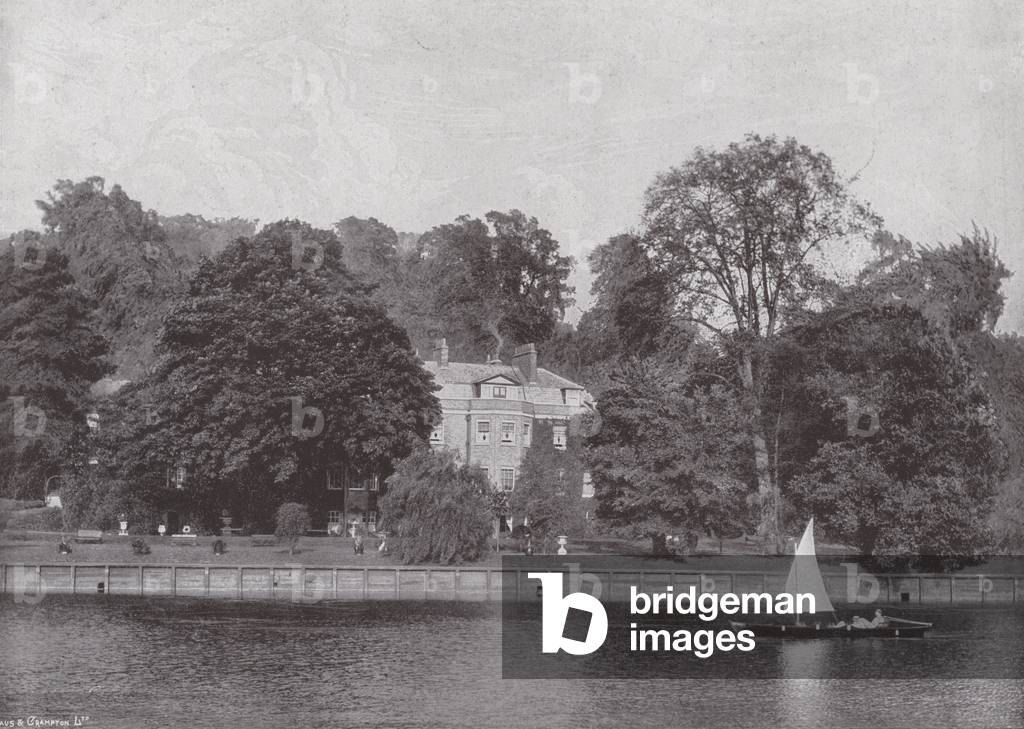 Buccleuch House, Richmond (b/w photo)