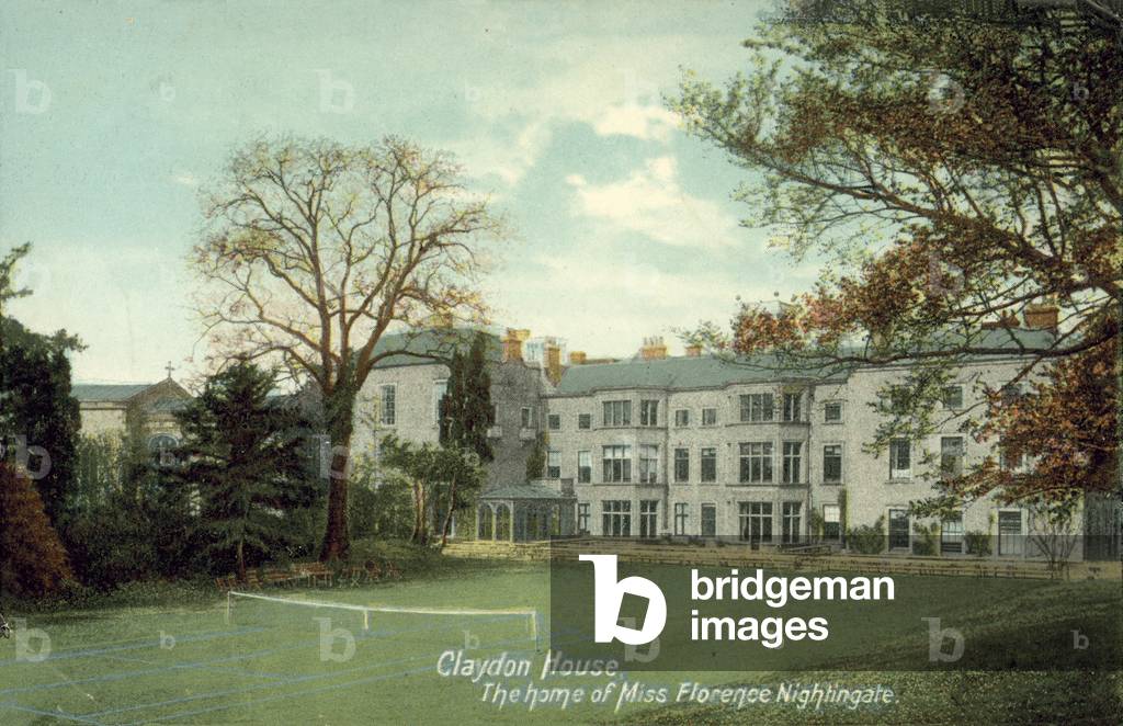 Claydon House, Home of Miss Florence Nightingale (colour photo)