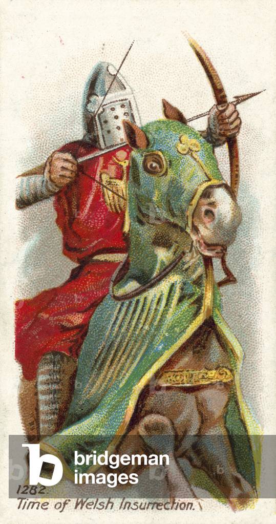 1282, Time of Welsh Insurrection (chromolitho)