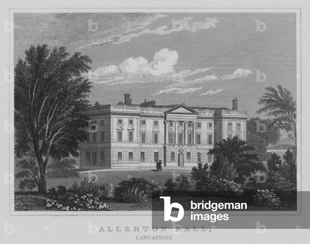 Allerton Hall, Lancashire (engraving)