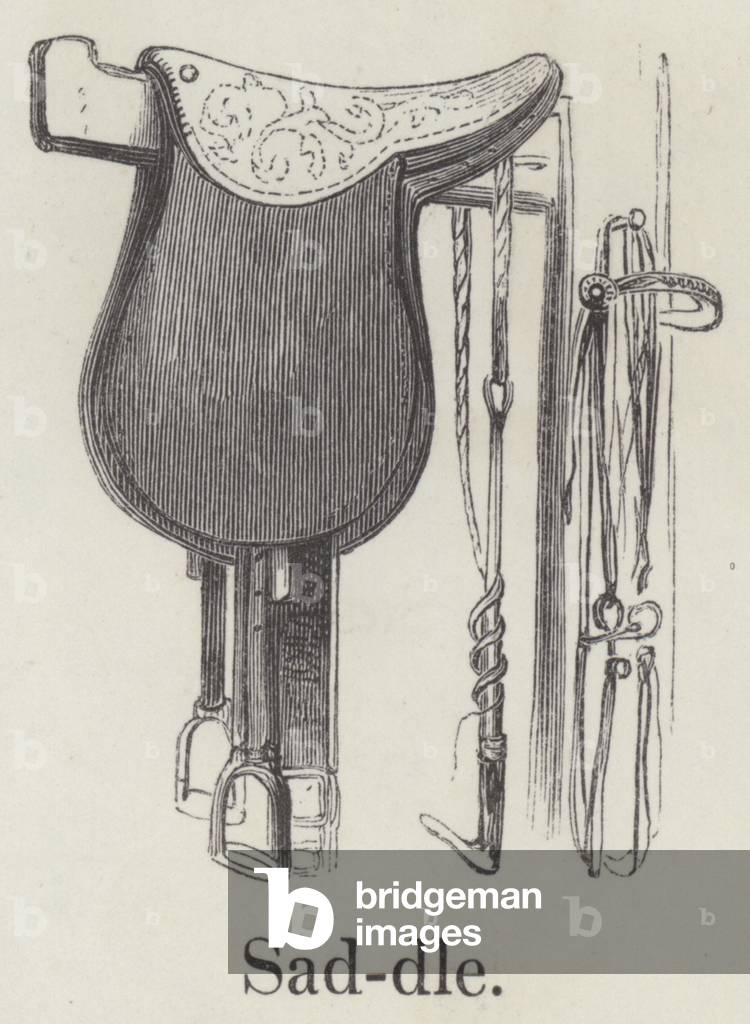 Saddle (engraving)
