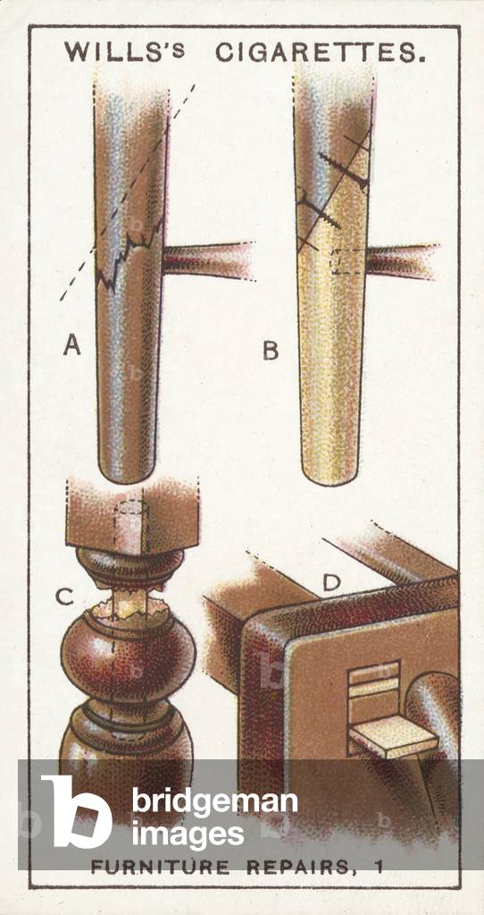 Household Hints, Furniture Repairs, 1 (chromolitho)